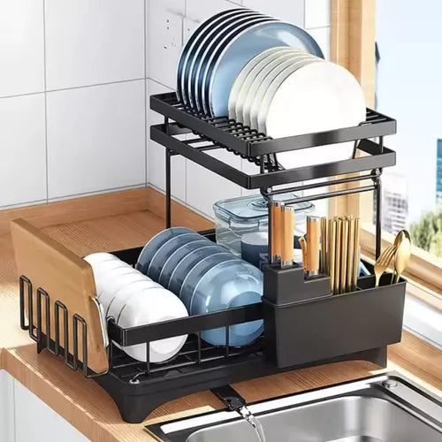 Escurridor de platos en Acero Inoxidable