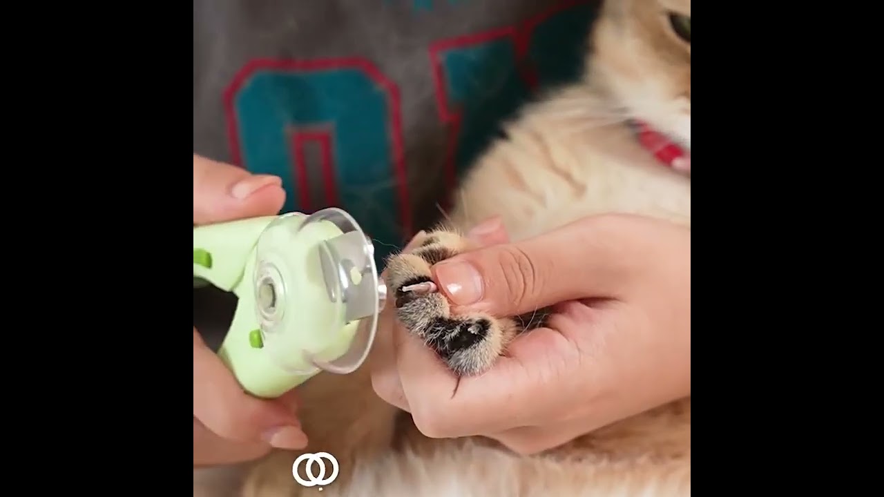 CORTA UÑAS PARA MASCOTAS CON LUZ